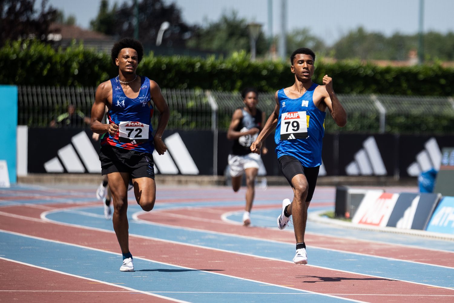 Travis Collet en course