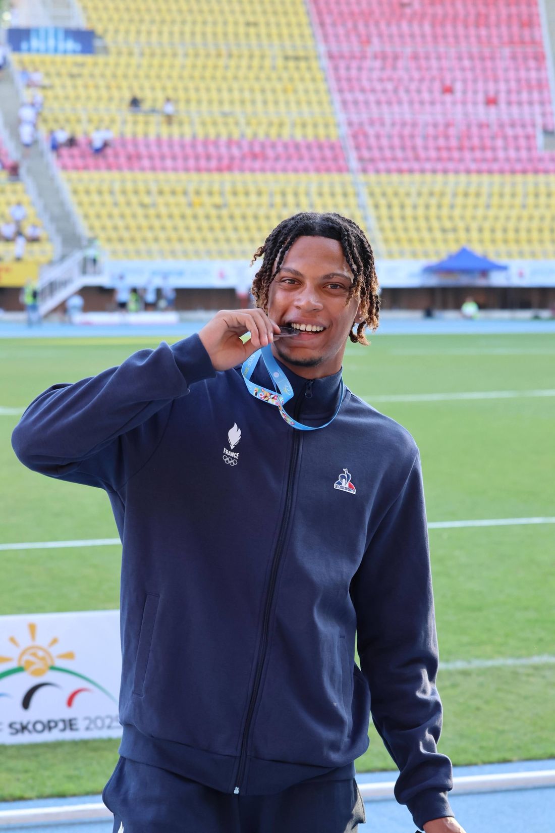 Travis Collet médaillé avec l'équipe de France à Skopje 2025